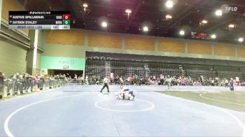 165 lbs Cons. Round 3 - Justus SpillnerJr., Del Oro vs Jayden Staley, Moapa Valley