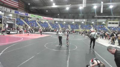 46 lbs Round Of 16 - Carter Gomez, Top Of The Rock vs Livi-Ana Pacheco, Duran Elite