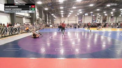 160 lbs Consi Of 64 #2 - Louis Soracco, CT vs Vincent Contreras, FL