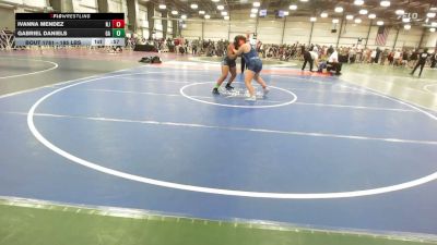 185 lbs Consi Of 32 #2 - Ivanna Mendez, NJ vs Gabriel Daniels, GA
