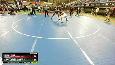 175 lbs 3rd Place Match - Isael Perez, Beat The Streets New England - Providence vs Christopher Mance Iii, Level Up Wrestling Center