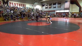 120 lbs Round Of 32 - Elijah Ybarra, Nc vs Luke Fogleman, Nc