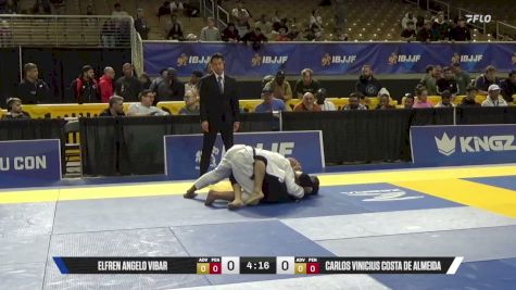 Carlos Vinicius Costa De Almeida vs Elfren Angelo Vibar 2026 Pan Jiu Jitsu IBJJF Championship