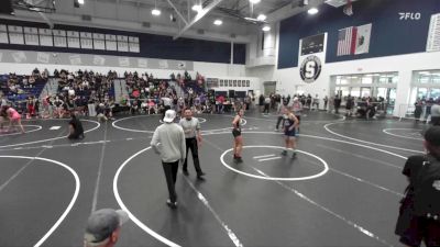 135 lbs Round 2 - Becca Moreno, Chaparral High School Wrestlin vs Yahira Marmolejo, Santa Ana