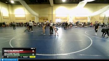 63 lbs Cons. Round 5 - Braxton Bringhurst, Westlake Wrestling Club vs Benjamin Pelayo, East Idaho Elite Wrestling