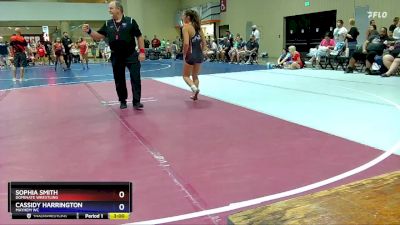 132 lbs Round 1 - Cassidy Harrington, Mayhem WC vs Sophia Smith, Dominate Wrestling