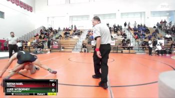 144 lbs Semifinal - Luke Wyborney, Saint Augustine vs Refan Nael, Valhalla