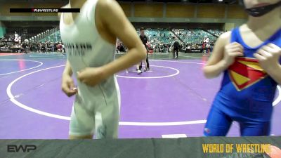 64 lbs Consolation - Otto Banda, Brawlers vs Lane McClintock, Sebolt Wrestling Academy