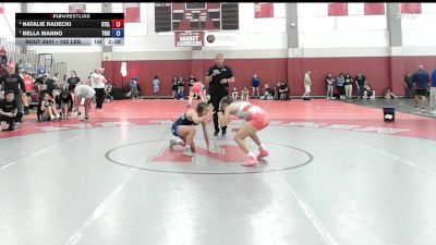 102 lbs Final - Natalie Radecki, Steller Trained vs Bella Manno, Tristate Training Center