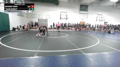 127-141 lbs 3rd Place Match - Elise Burkut, Gomez RTC vs Aryanna Jones, Unattached