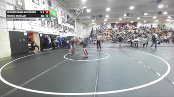 150 lbs Cons. Round 3 - Marco Murillo, Savanna vs Christopher Gutierrez, Palmdale