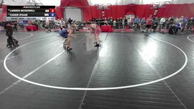 165 lbs Quarters - Landen McDowell, Greater Heights Wrestling vs Caden Staab, Mn Elite