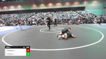 138 lbs Quarterfinal - Lorenzo Gallegos, Volcano Vista vs Elijah Cortez, Gilroy