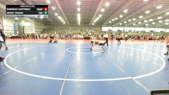 56 lbs Round Of 16 - Dominick Goffredo, The Hunt Wrestling Club Black vs Brody Owens, POWA