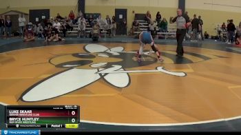 85 lbs Cons. Round 4 - Bryce Huntley, Rum River Wrestling vs Luke Skaar, Denver Wrestling Club