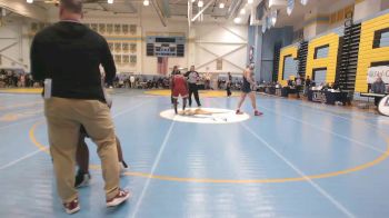 190 lbs Champ. Round 1 - Brayden Ranuato, Salesianum vs Uriah Thompson, Newark Charter