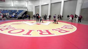 109 lbs Cons. Round 2 - Joseph Warner, Carroll (Fort Wayne) vs Jaxsen Jean, Bloomington South