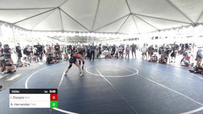 130 lbs Consi Of 8 #1 - Isabella Dipippo, Reign WC vs Aubrey Hernandez, Threshold WC