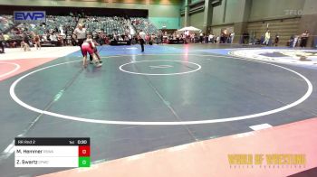 135 lbs Rr Rnd 2 - Marley Hemmer, Red Star Wrestling Academy vs Zoey Swartz, Ceres Pups Wrestling Club