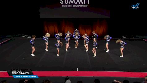 Cheer Force - Zero Gravity [2025 L4 Junior - Small Finals] 2025 The D2 Summit