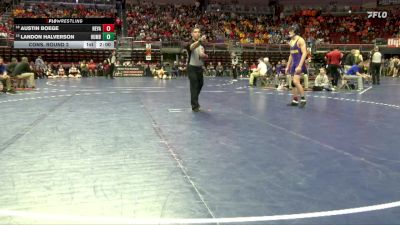 2A-175 lbs Cons. Round 2 - Landon Halverson, Humboldt vs Austin Boege, Nevada