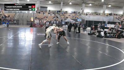 A 190 lbs 3rd Place Match - Hayden Moore, Greeneville High School vs Logan Rawlinson, Soddy Daisy High School
