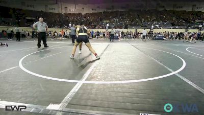 115 lbs Quarterfinal - Hadliee Peters, Salina Wrestling Club vs Skye Wynn, El Reno Wrestling Club