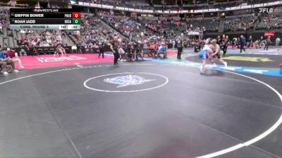 144-5A Cons. Round 3 - Griffin Bower, Poudre vs Noah Jadd, Rock Canyon