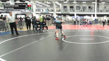 123 lbs 5th Place - Christopher Gero, Fisheye WC vs Mia Henckel, Team Tugman