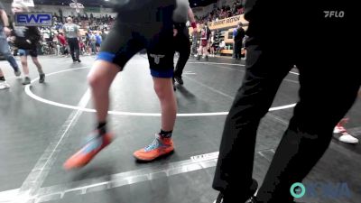 120 lbs Rr Rnd 1 - Gunner Huff, F-5 Grappling vs Grayson Colescott, Madill Takedown