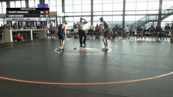 135 lbs Quarterfinal - Liam Schmit, McDominate Training Center vs Wyatt Donohoe, Wrath