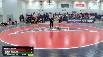133 lbs 3rd Place Match - Zeke Wheeler, Oklahoma Wesleyan vs Hector Holguin, York (Neb.)