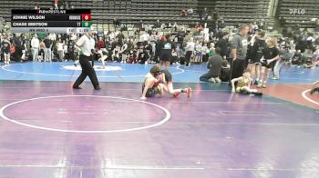 89 lbs Rr Rnd 4 - Johnie Wilson, RedNose Wrestling School - ESC vs Chase Ibbitson, Team Tugman - ESC