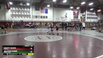 106 lbs Champ. Round 2 - Scotty Adams, Foothill vs Brayden Kaiser, Desert Ridge