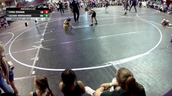 58-63 lbs Cons. Semi - Liliana Hernandez, Gering Wrestling Club vs Lydia Stange, Creighton