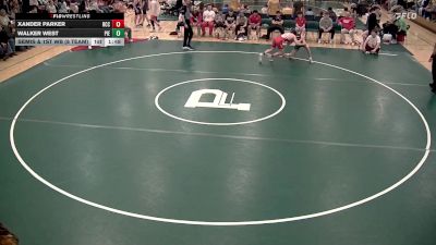 132 lbs Semis & 1st Wb (8 Team) - Xander Parker, Rapid City Central vs Walker West, Pierre T.F. Riggs