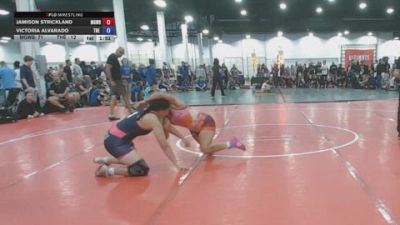 155 lbs Rr Rnd 1 - Jamison Strickland, MGW Savage Sisters - GK12E vs Victoria Alvarado, The U - GK12E