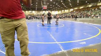 70 lbs Semifinal - Louie Hauder, Victory WC vs Napoleon Aniciete, Aniciete Training Club