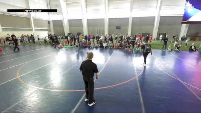 49-52 lbs Round 1 - Cohen Blain, Team Prestige Wrestling vs Ledger Larsen, Payson Lion Wrestling Club