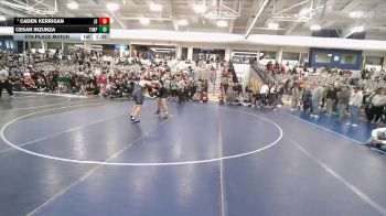 215 lbs 5th Place Match - Cesar Inzunza, Timpanogos vs Caden Kerrigan, Juan Diego