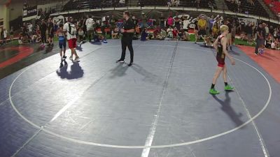 100 lbs Quarters - Kanin Kumfer, Alaska vs Liam Alexander Hirouji, Hawaii