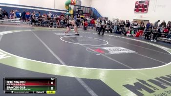 127 lbs Cons. Round 1 - Brayden Gilb, Fulda-Murray Cty Central vs Seth Staloch, New Richland-H-E-G