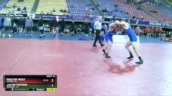 174 lbs Semis & 1st Wrestleback (8 Team) - Theodore TJ Mackey, Concordia (WI) vs Christian Komitas, Aurora Universtiy