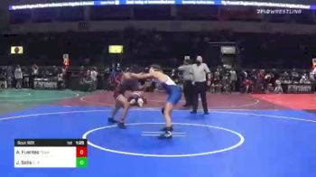 152 lbs Quarterfinal - Anthony Fuentes, Team Georgie vs Julian Solis, El Paso Wildcats