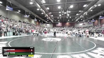 Champ. Round 1 - Lance Toone, Morgan vs Mason Ekins, Juab