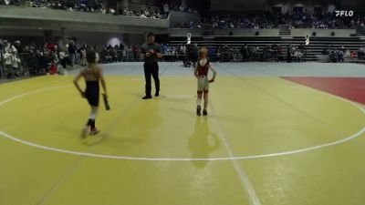 61 lbs Quarterfinal - Maddox Knish, WEM/JWP vs Eli Hovden, Farmington