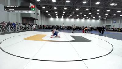 120 lbs Consi Of 32 #1 - Jadiel Mercado, NY vs Eli Carter, AL
