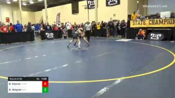 87 lbs Prelims - Ben Hoover, Chambersburg vs Bradley Wagner, Mifflinburg