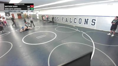 138 lbs Champ. Round 1 - John Azyx Artienda, Chino Hills WC vs Matthew Jasso, La Quinta High School