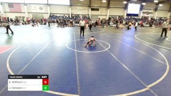 52 lbs Consolation - Dawson Willford, Grindhouse WC vs Julian Campos, Silverback WC